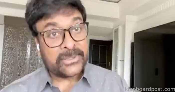 Chiranjeevi tweets about