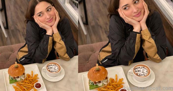 Tamannaah shares cheat meal