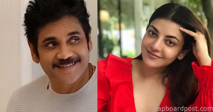 Kajal with Nagarjuna