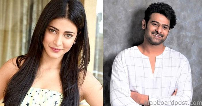 Shruthi Haasan bowled over by Prabhas hospitality