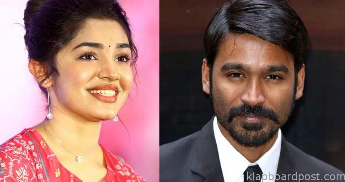 Krithi with dhanush