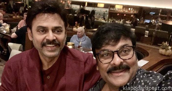 Chianjeevi wishes venkatesh