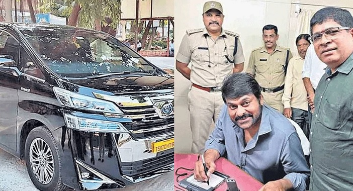 Chiranjeevi's love for fancy, swanky cars