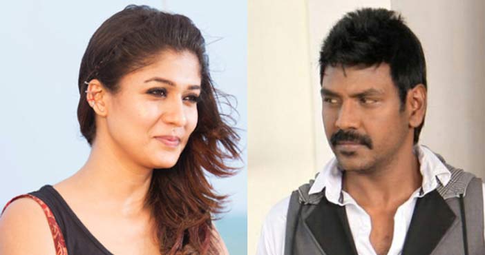 nayantara with raghava lawr