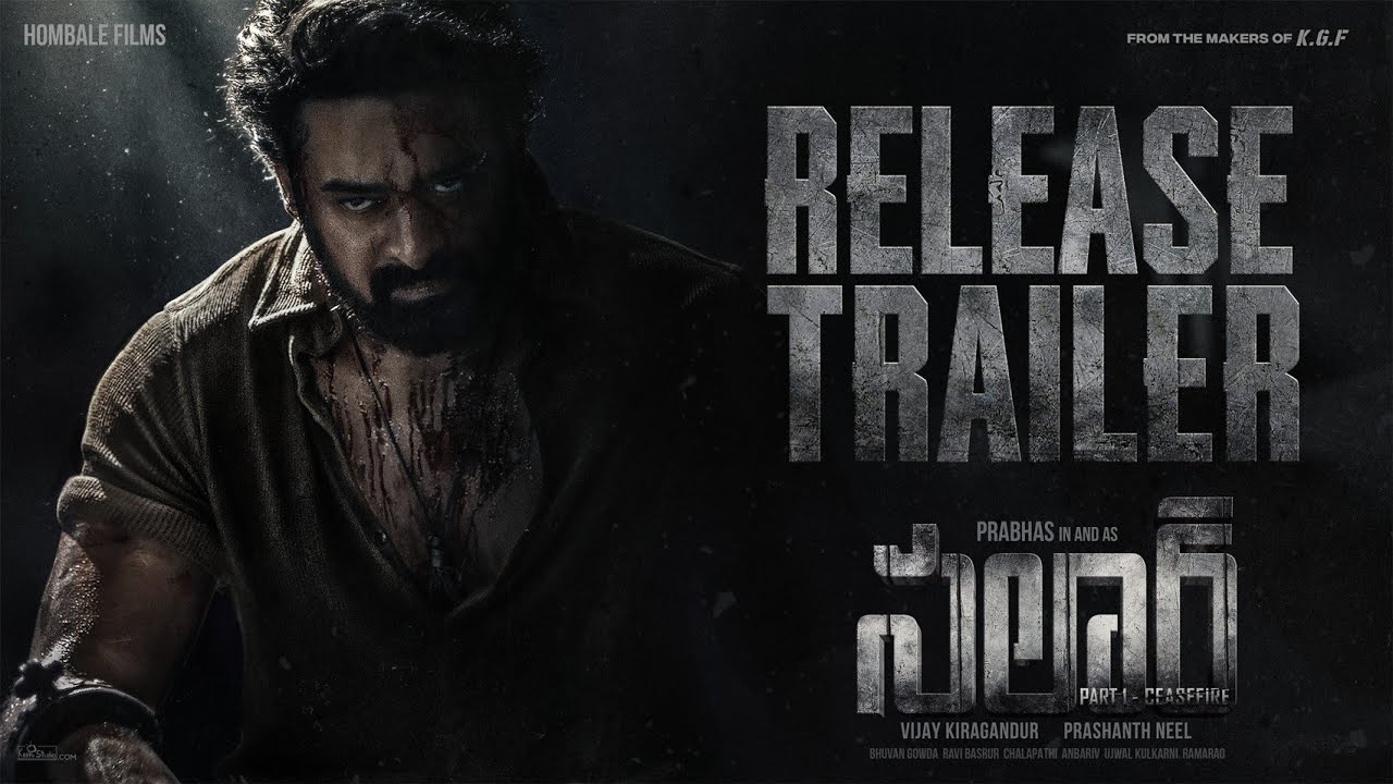Salaar Release Trailer Telugu