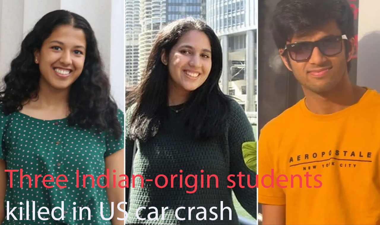 Killed in Us car crash Indian-origin students