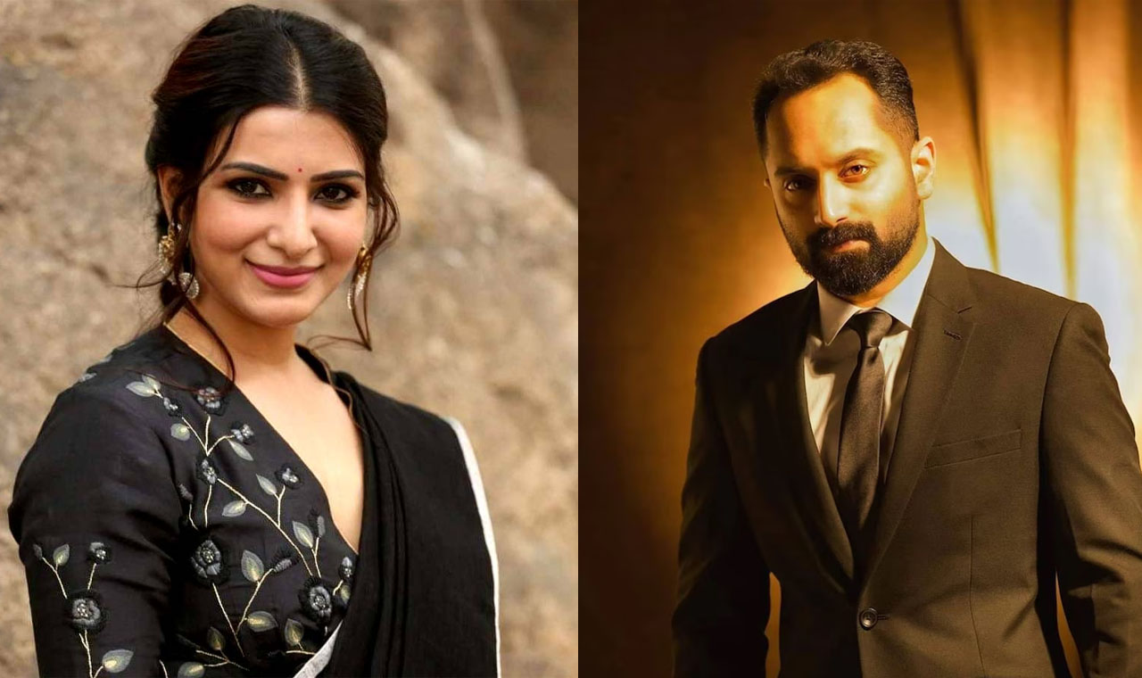 Samantha to Fahadh Faasil Samantha,Fahadh Faasil