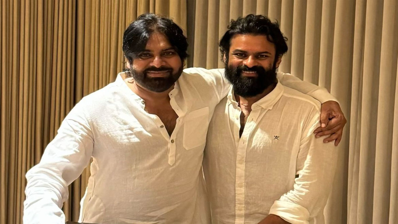 Sai Dharam Tej & Pawan Kalyan