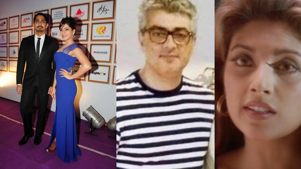 Ajith and Heera to Samantha and Siddarth: Kollywood’s sensational relationships