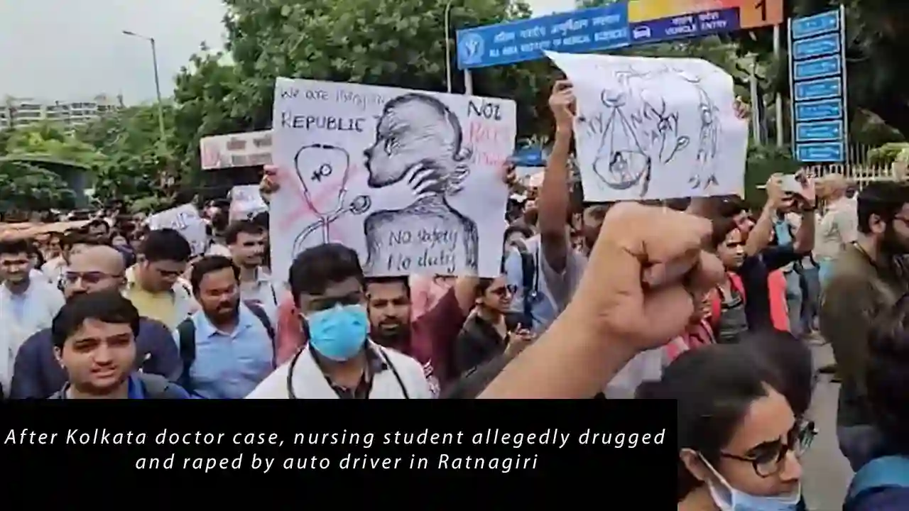 After Kolkata doctor case, nursing student allegedly drugged and raped by auto driver in Ratnagiri