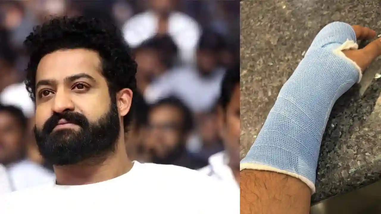 Jr NTR suffers minor injury while working out; see pics