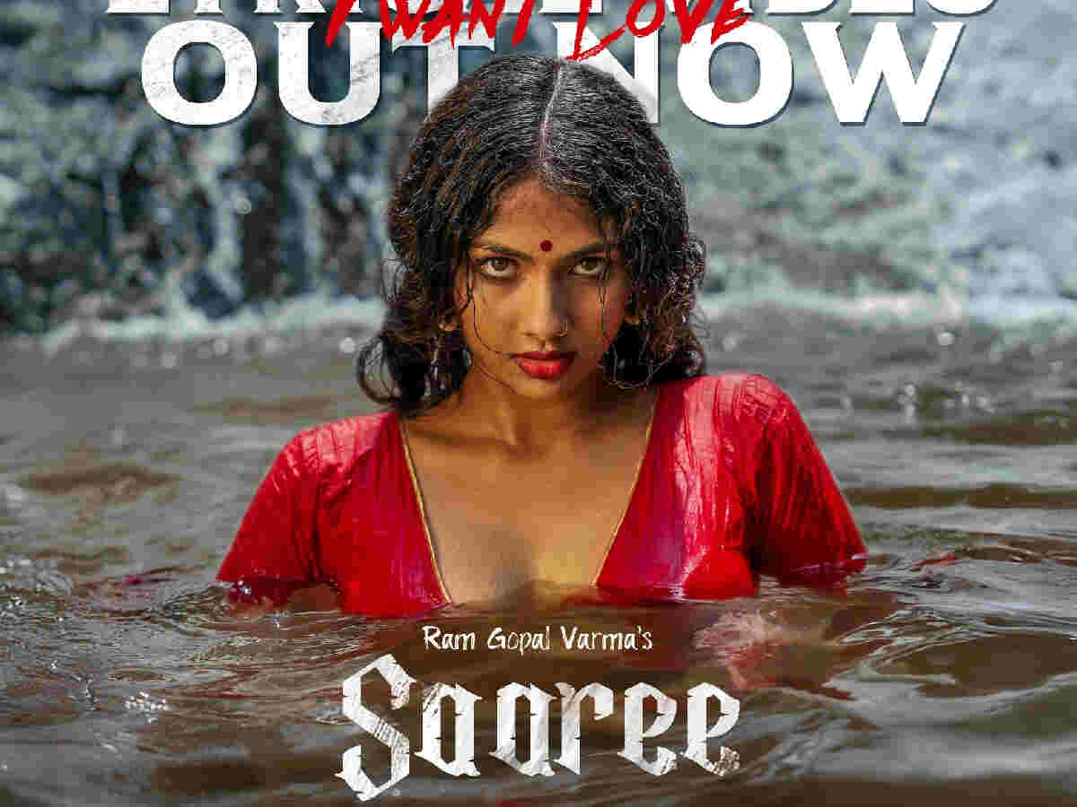 Ram Gopal Varma's Saaree sensation takes the internet on fire