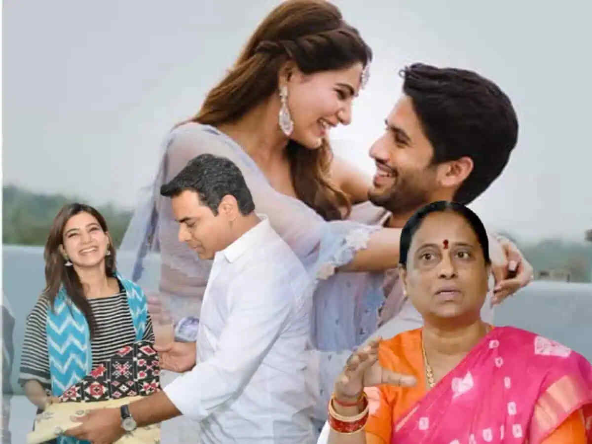 Konda Surekha blames KTR for Naga Chaitanya and Samantha's divorce