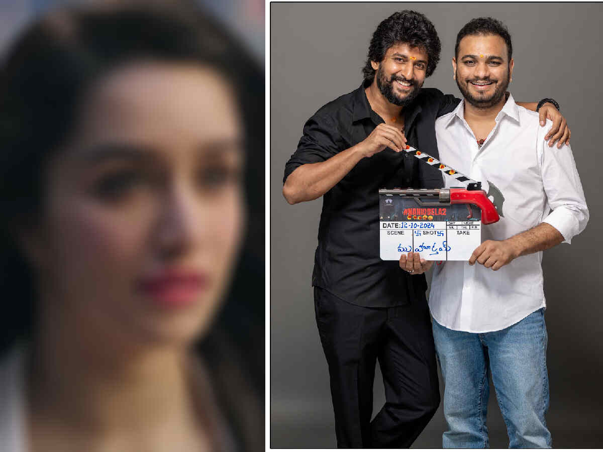 Prabhas heroine returns to Telugu cinema with Nani's political thriller?