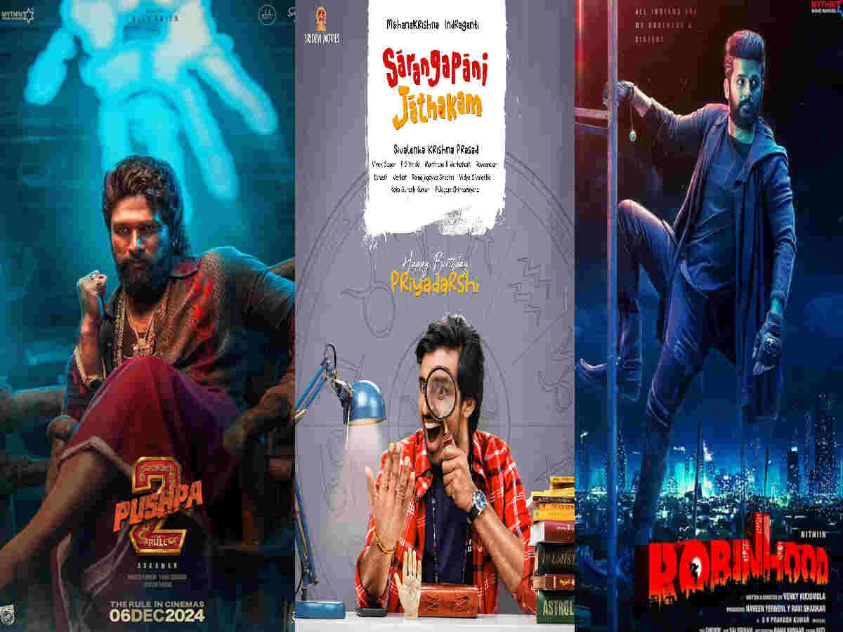 Pushpa 2 to Robinhood: South Indian movies releasing December 2024