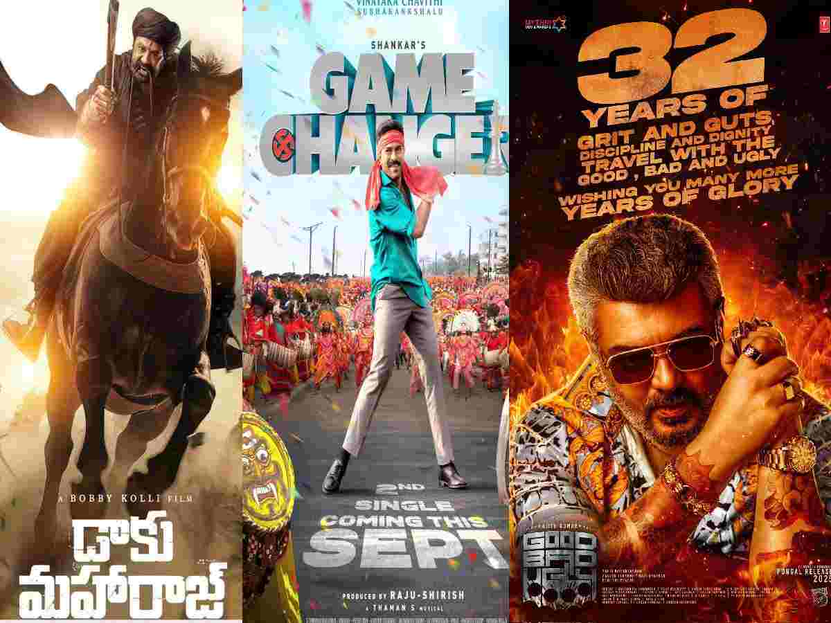 Telugu movies releasing during Sankranti 2025