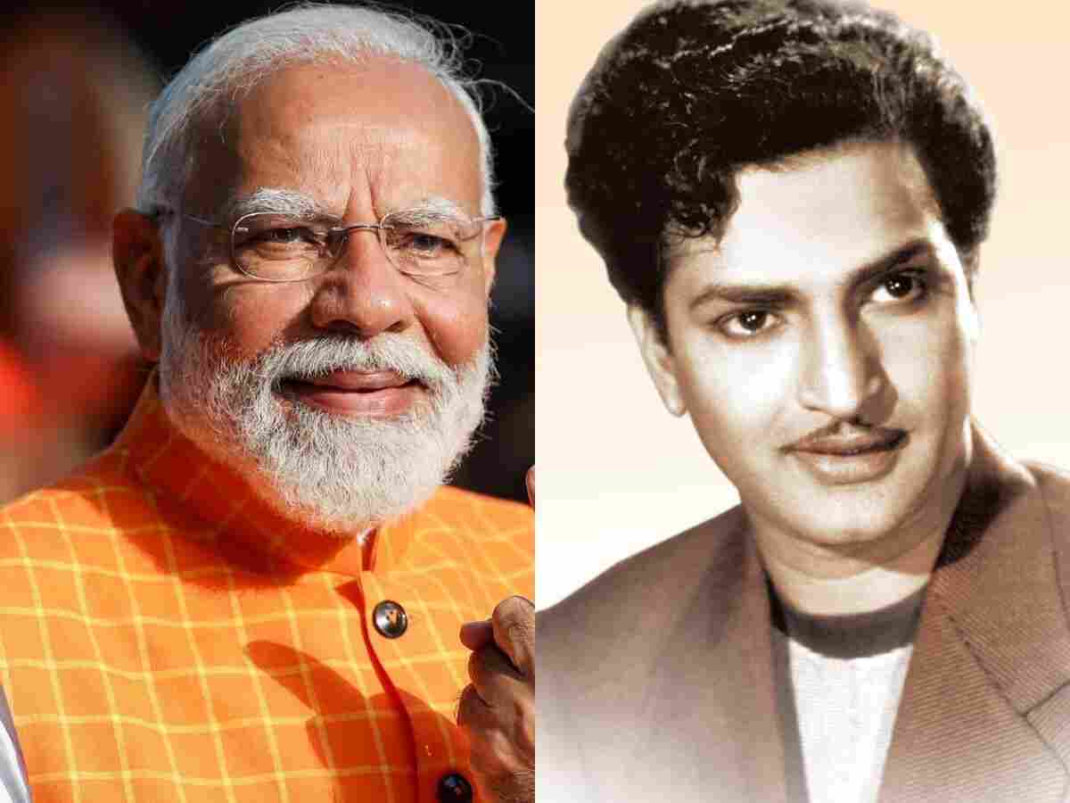 Did PM Modi insult NTR by mentioning only ANR?